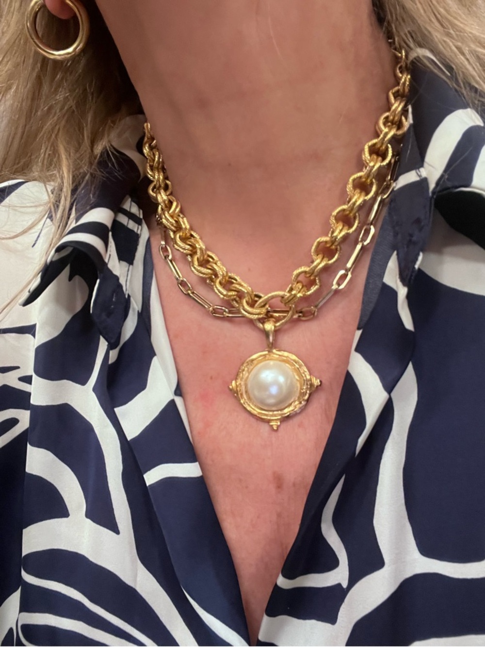 Pearl Cab Necklace